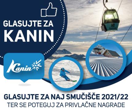 GLASUJMO ZA NAJ SMUČIŠČE KANIN